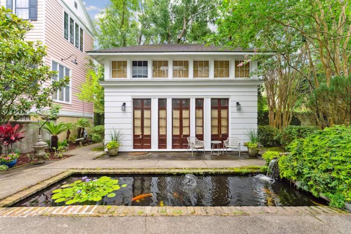 Serene Cottage With Beautiful Garden And Heated Pool Charleston Exteriör bild